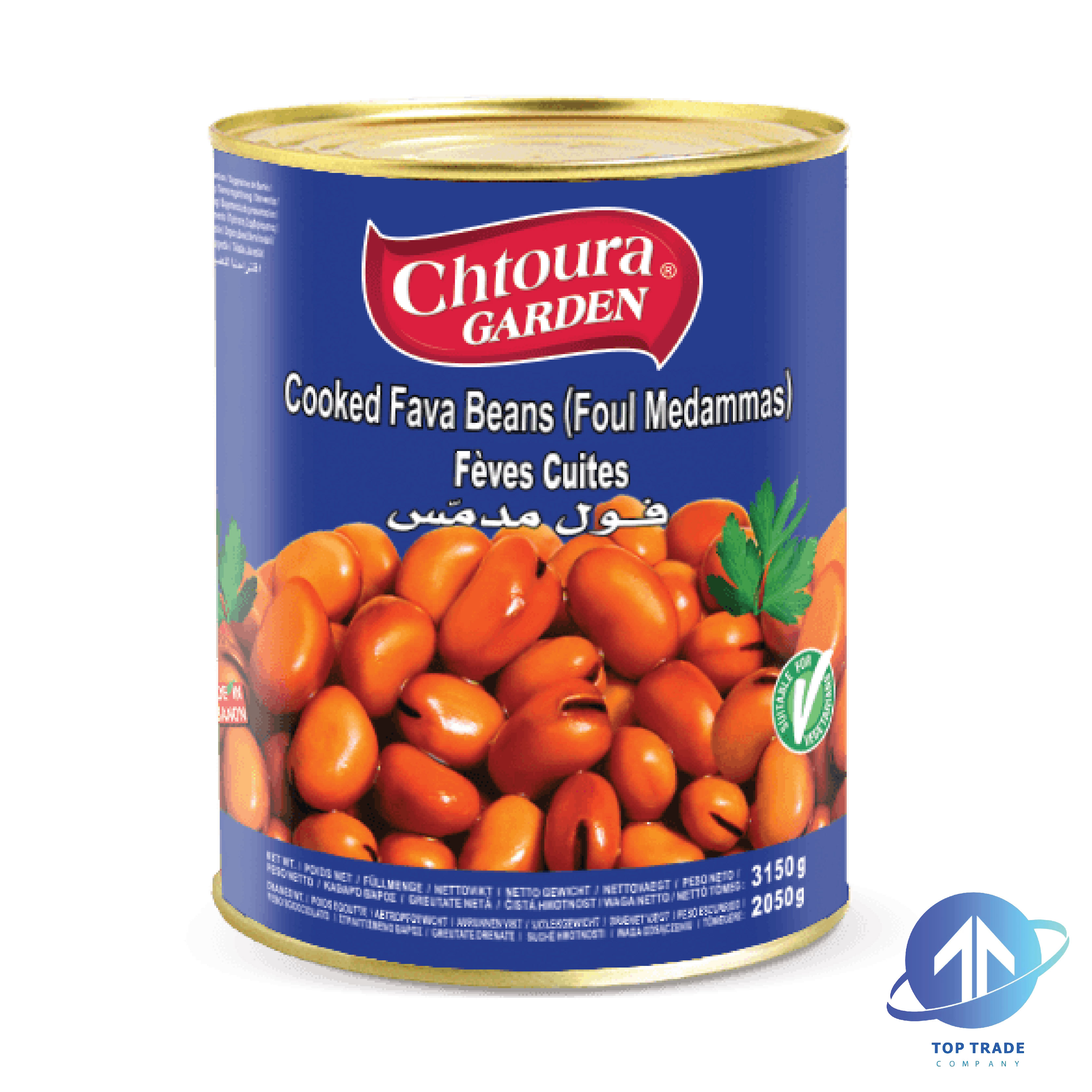 Chtoura Garden Fava Beans Medammas 3150gr 